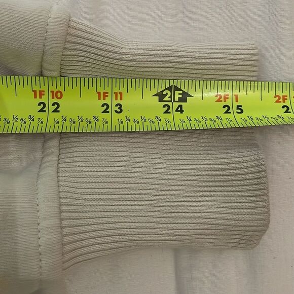 The North Face Cream Hoodie Sweatshirt Unisex mens XL womens XXL - Picture 7 of 12